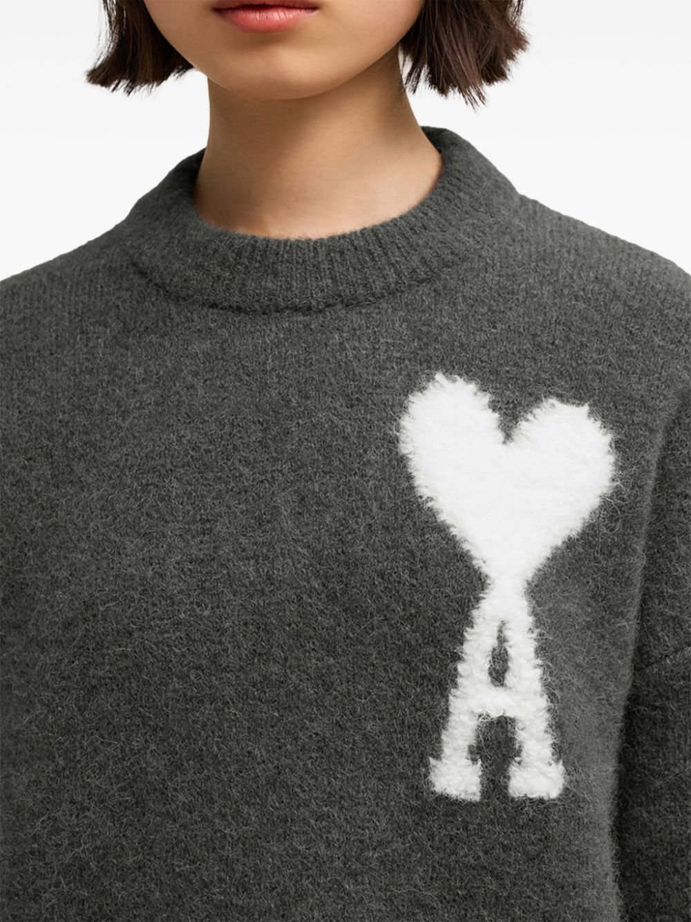 Coeur crew-neck jumper